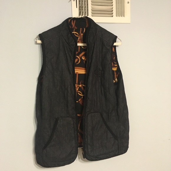 Ralph Lauren Vest (dark denim) - Picture 2 of 6